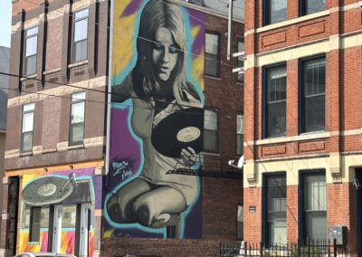 Esprit seventies - Murs peints - Chicago